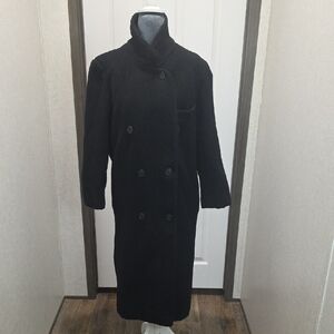 Ashley Scott Black Women's Trench Coat